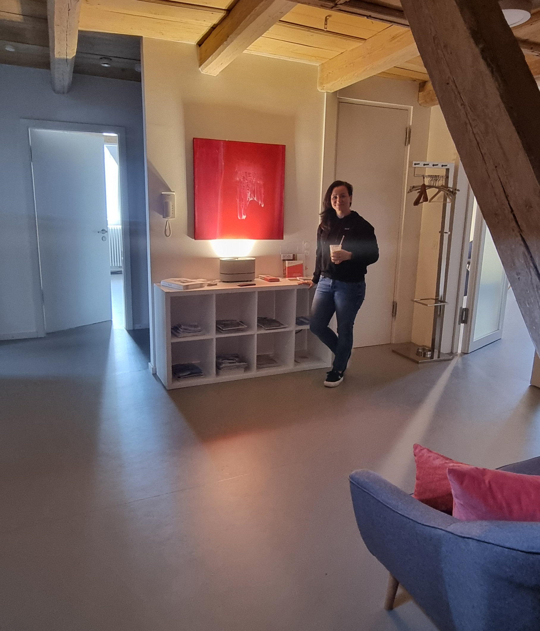 Empfangsbereich der Schloss Meeting Lounge Kempfenhausen